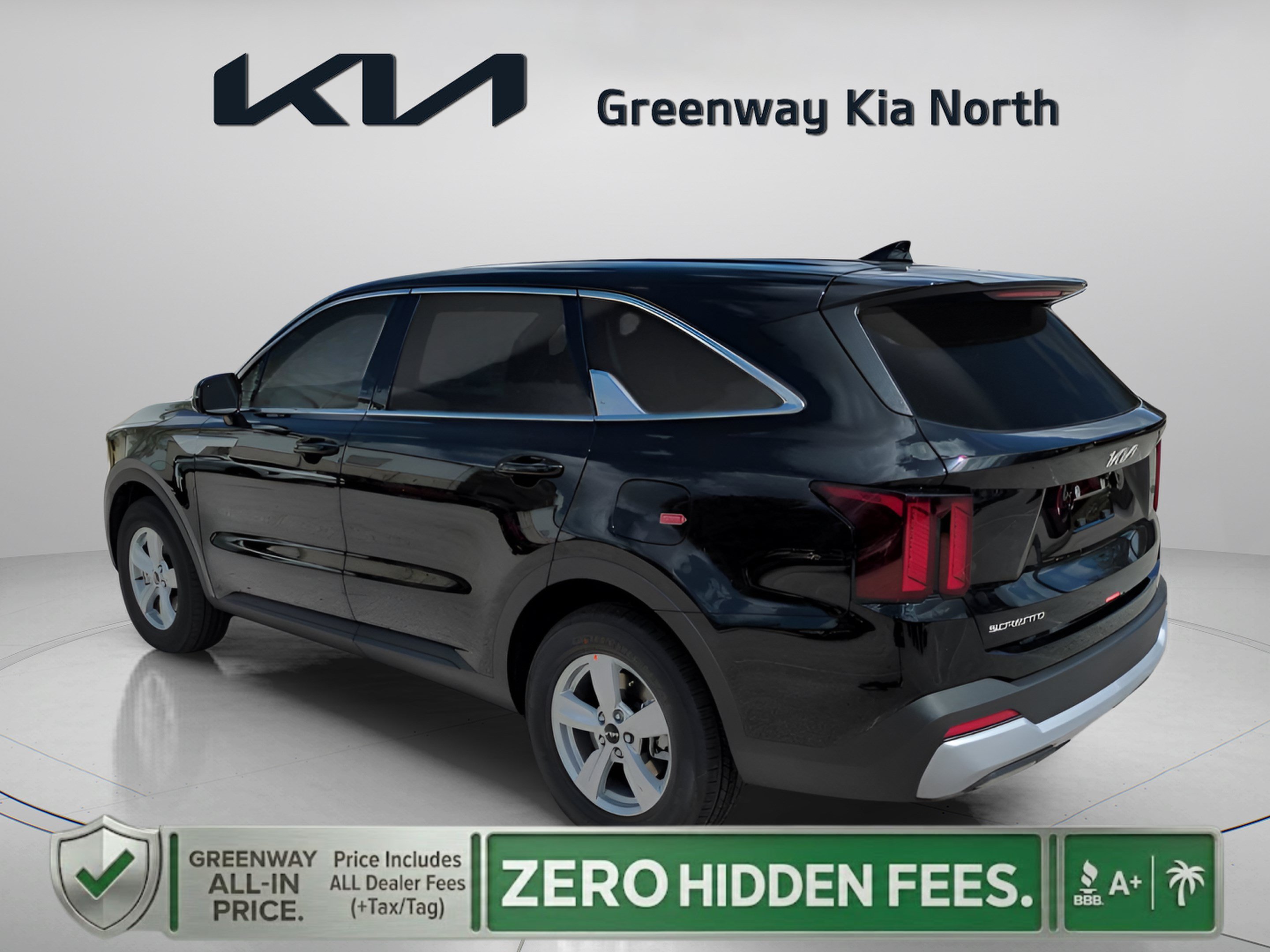 New 2026 Ebony Black Kia LX image 5
