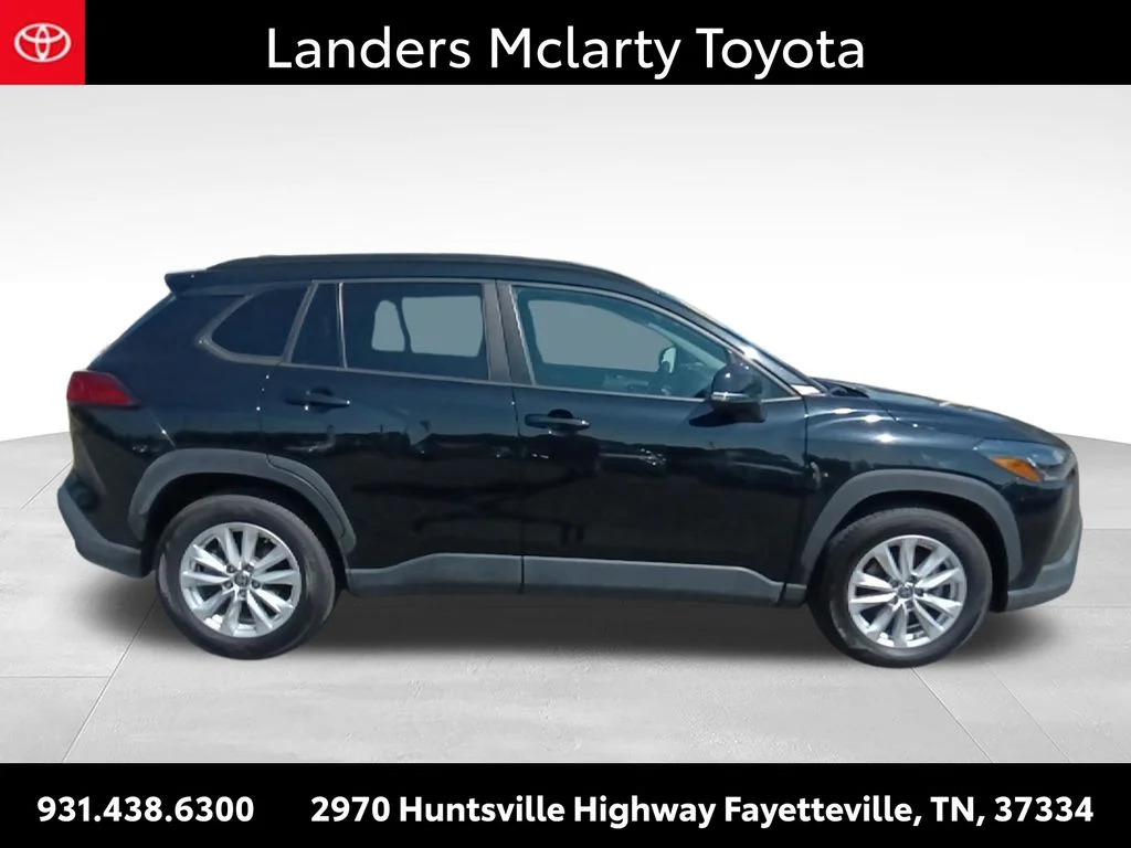 Used 2023 Black Toyota LE image 2