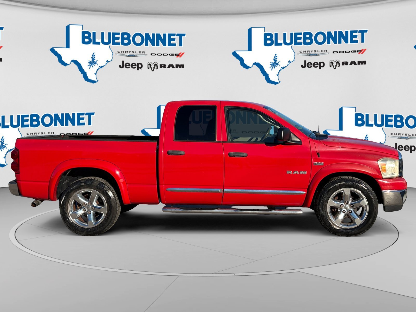 Used 2008 Flame Red Dodge SLT image 4