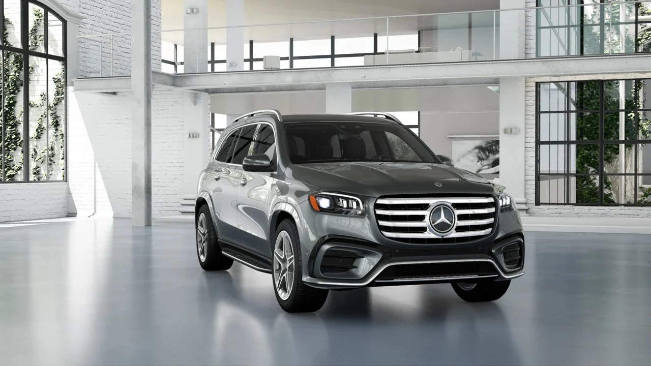 Certified Used 2024 Gray Mercedes-Benz 450 4MATIC® AMG® Line image 1