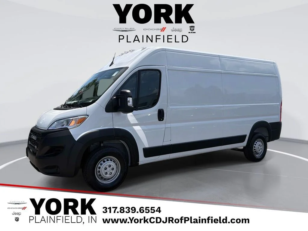 New 2026 Bright White Clearcoat RAM High Roof image 1