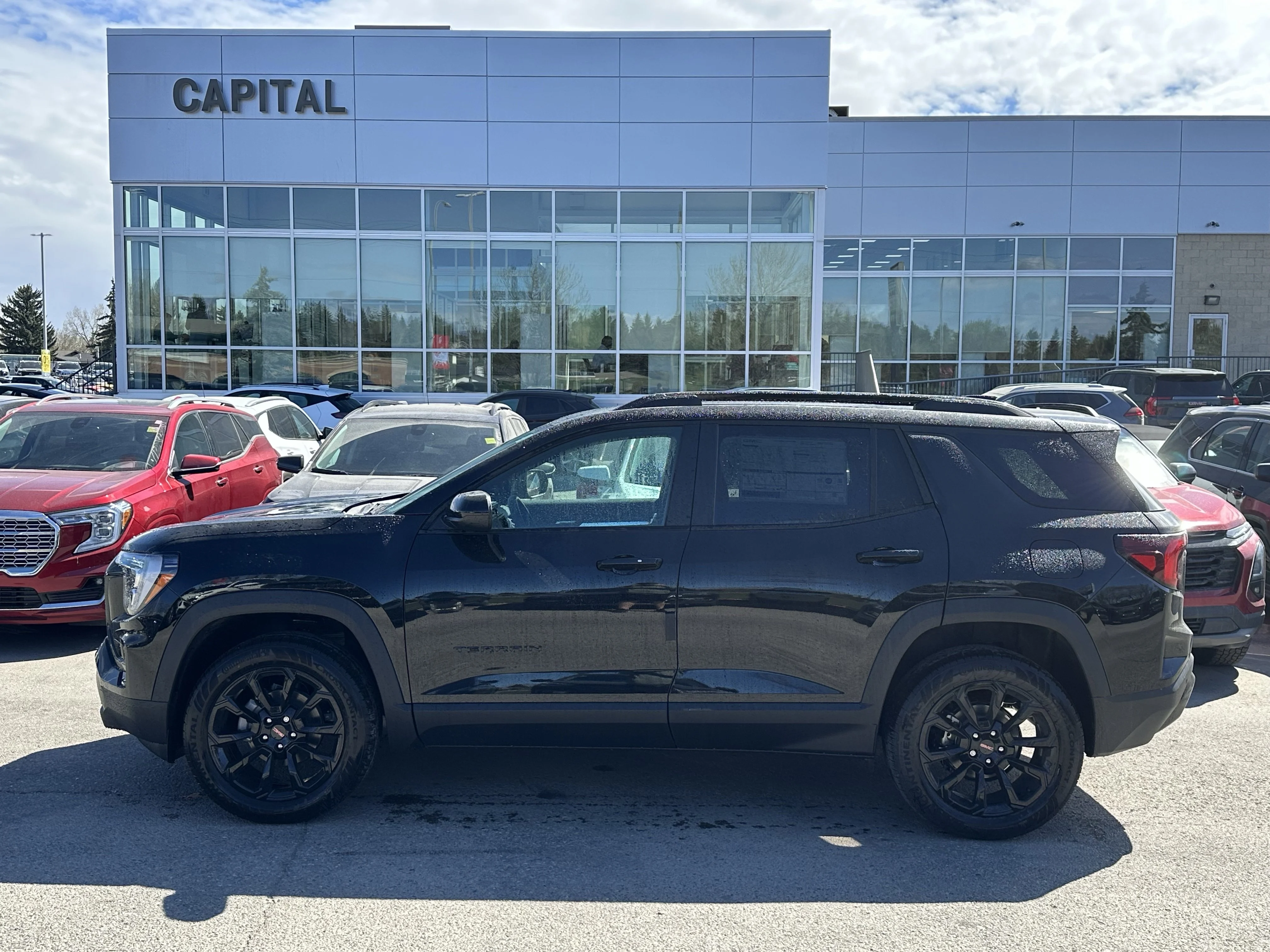 New 2026 Ebony Twilight Metallic GMC AWD Elevation image 3