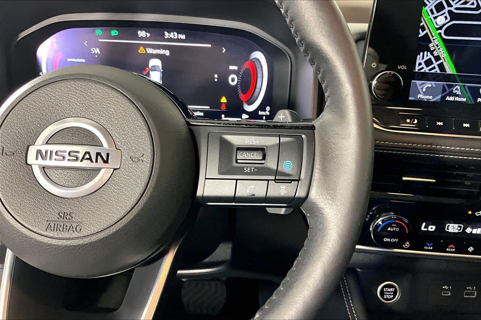 Used 2021 Boulder Gray Pearl/Super Black Nissan Platinum image 23