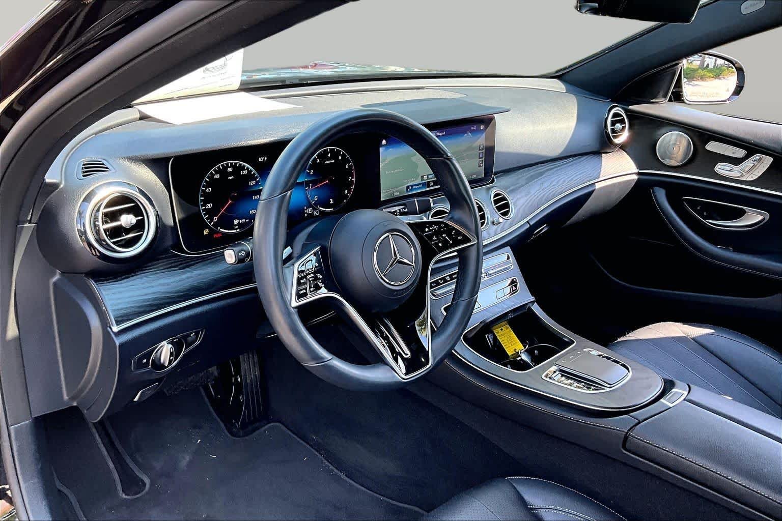 Certified Used 2022 BLACK Mercedes-Benz E 350 image 18