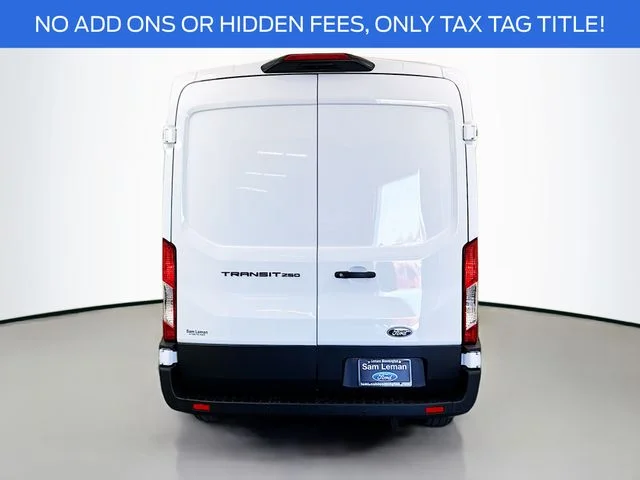 New 2026 Oxford White Ford Cargo Van image 6