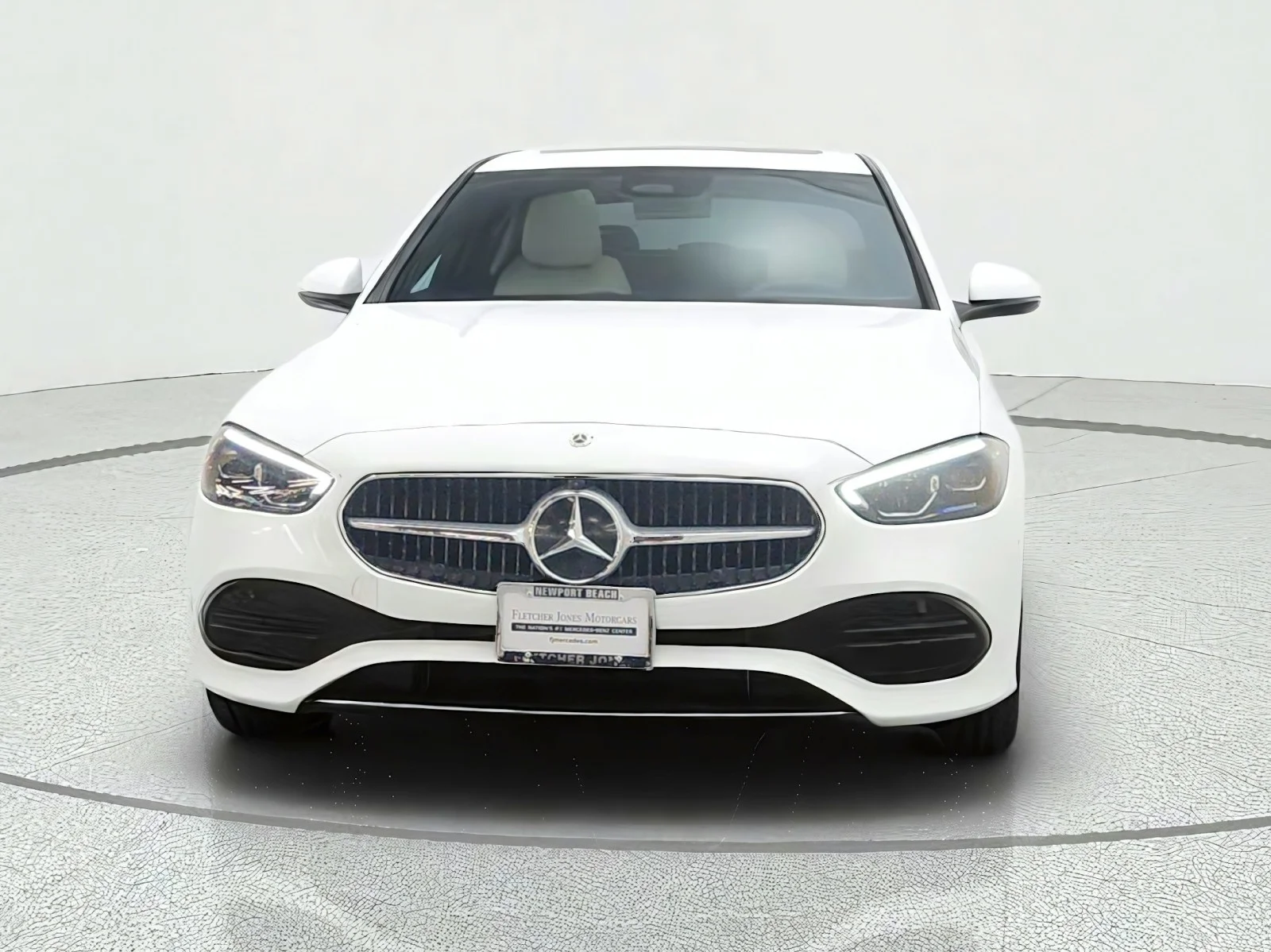Certified Used 2024 Polar White Mercedes-Benz C 300 Sedan image 2