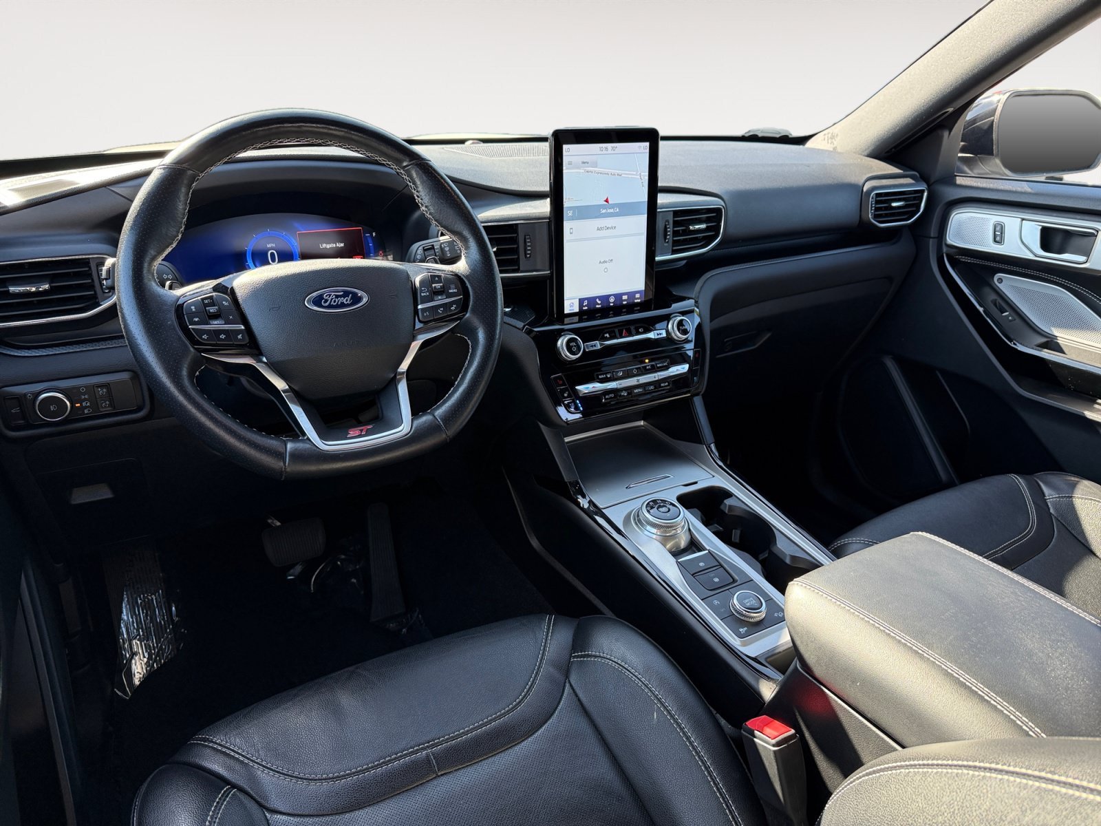 Certified Used 2023 White Metallic Ford ST image 15