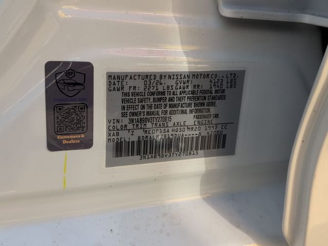 New 2026 Aspen White TriCoat / Super Black Two-tone Nissan SR image 27
