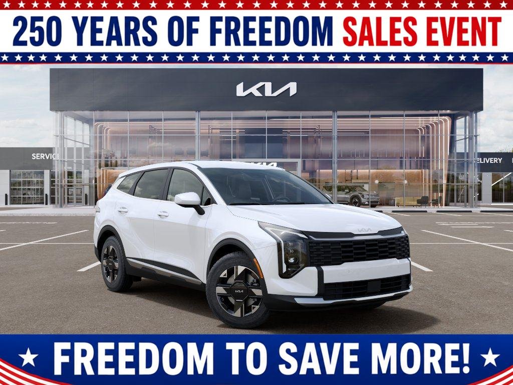 New 2026 Glacial White Kia LX image 8