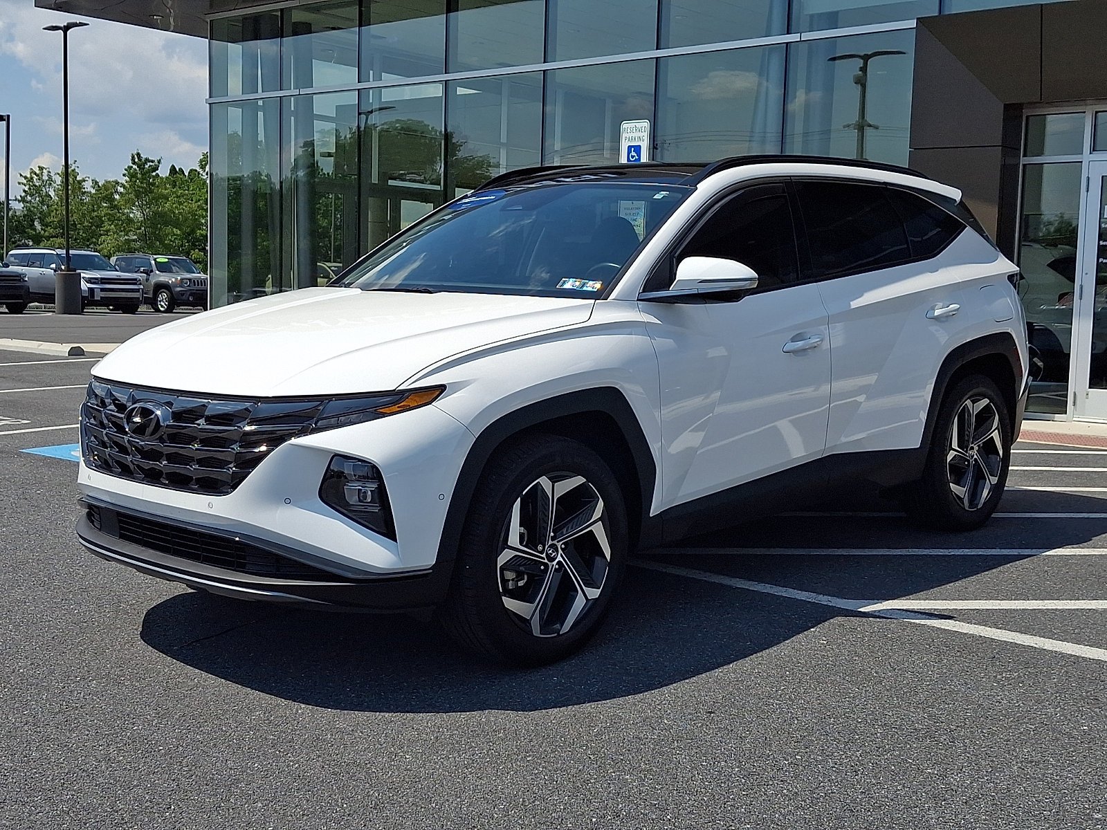 Certified Used 2024 White Pearl Hyundai Limited image 3