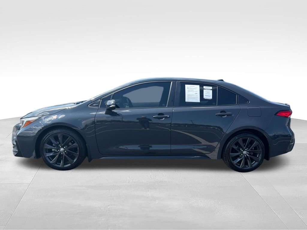 Used 2023 Gray Toyota SE image 2