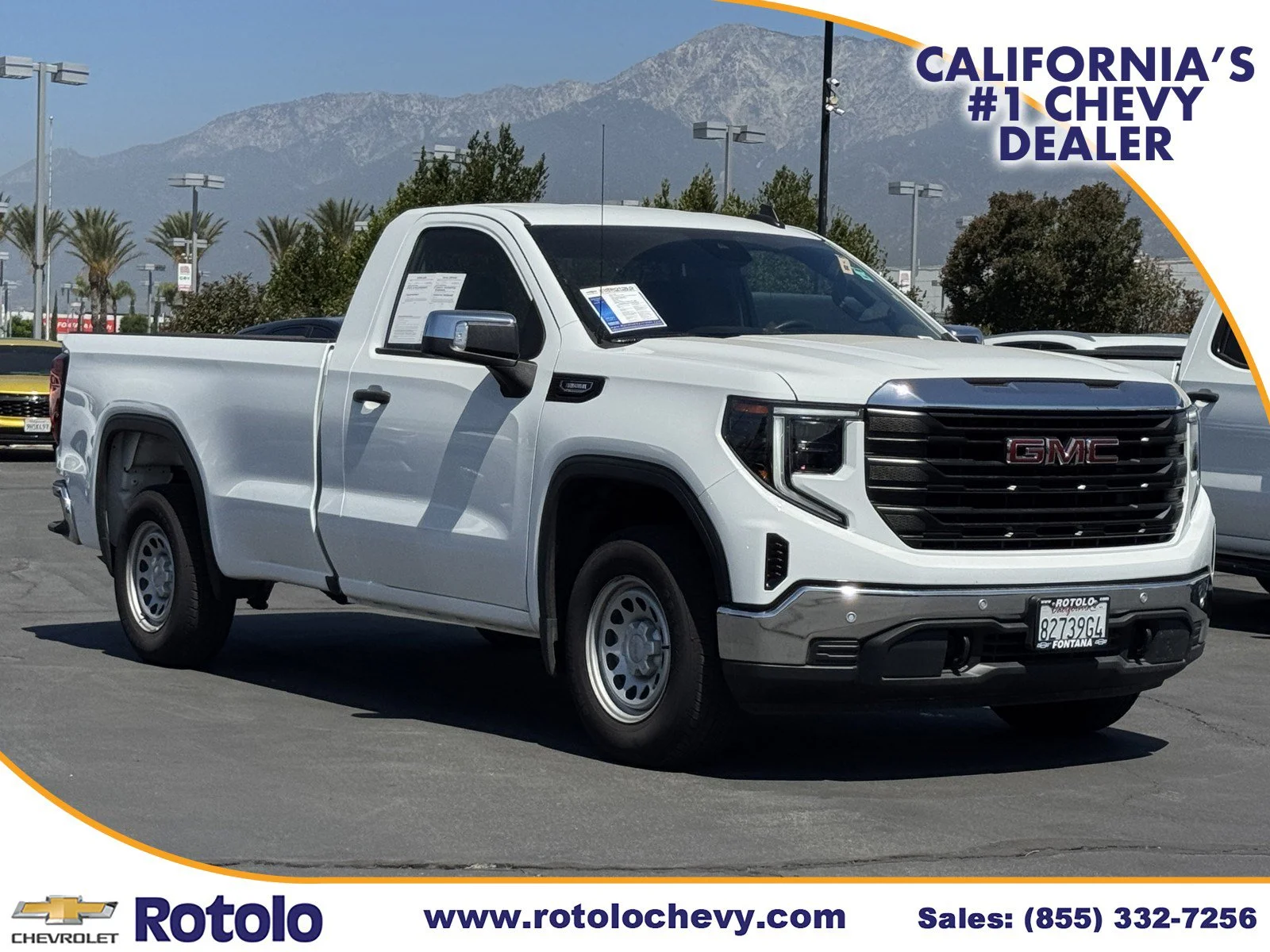 Used 2025 Summit White GMC Pro image 1