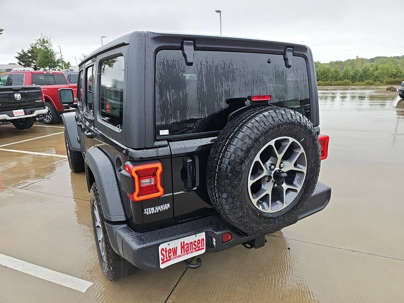 New 2026 Black Clearcoat Jeep Sport S image 3