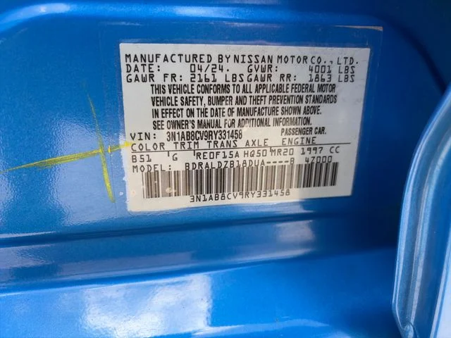 Used 2024 Blue Nissan SV image 30
