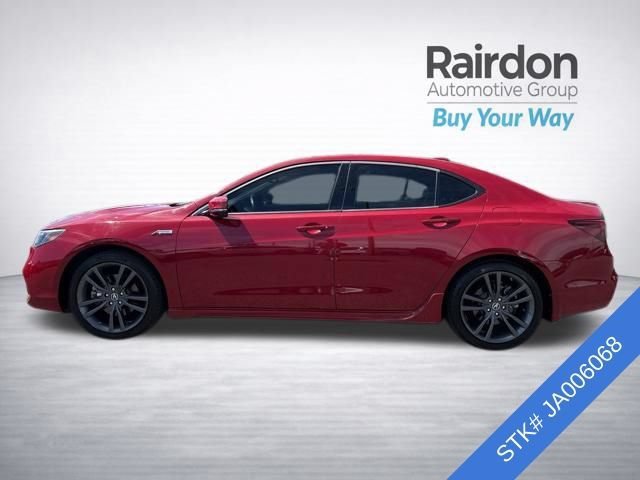 Used 2018 San Marino Red Acura 3.5L V6 image 4
