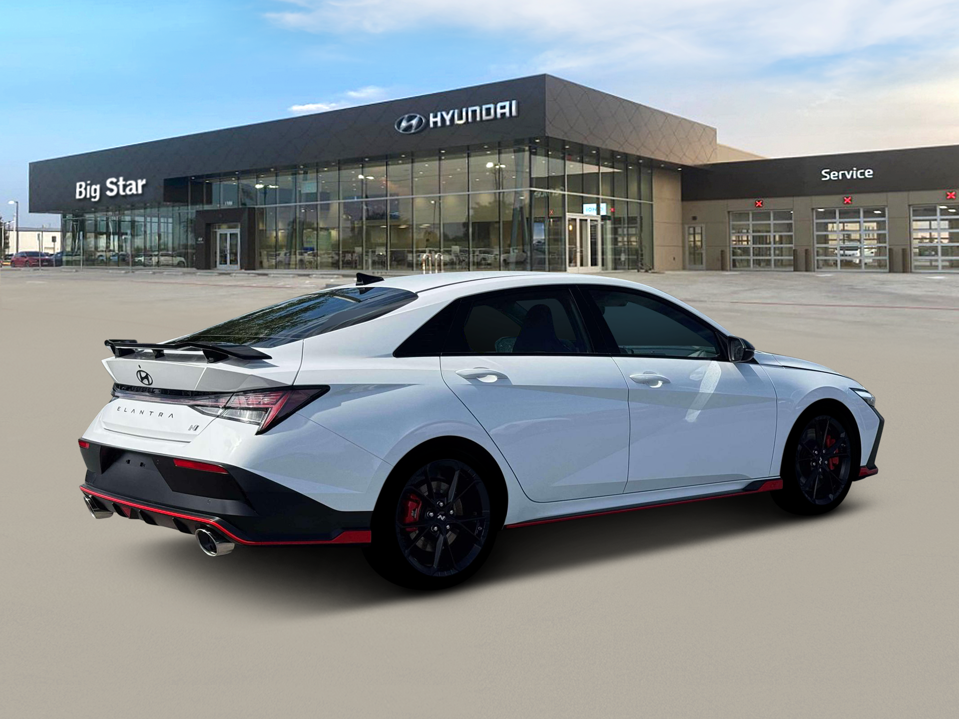 New 2026 Atlas White Hyundai Sedan image 25