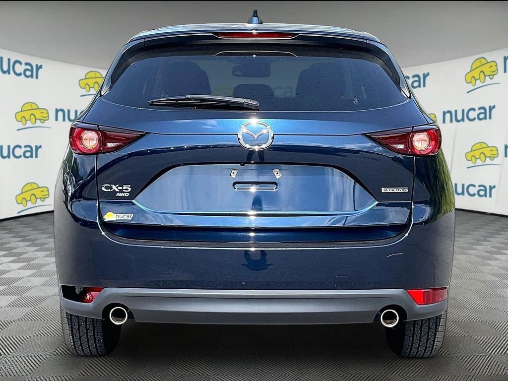 Used 2021 Deep Crystal Blue Mica Mazda Touring image 5