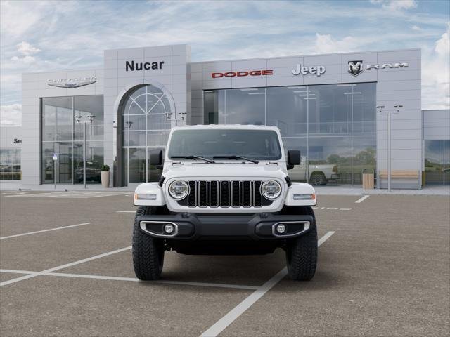 New 2026 Bright White Clear-Coat Exterior Paint Jeep Sahara image 110