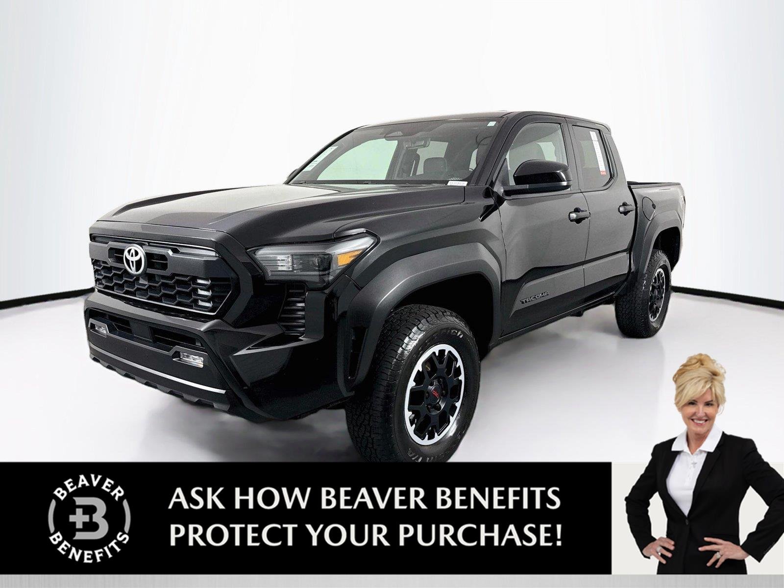 Used 2024 Black Toyota TRD Off-Road image 1