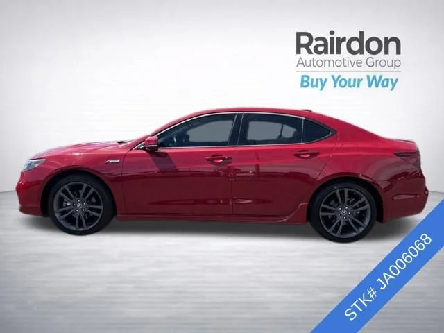 Used 2018 San Marino Red Acura 3.5L V6 image 4