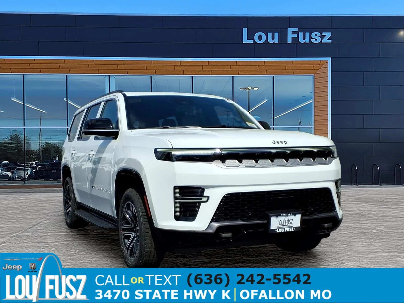 New 2026 Bright White Clear-Coat Exterior Paint Jeep  image 1