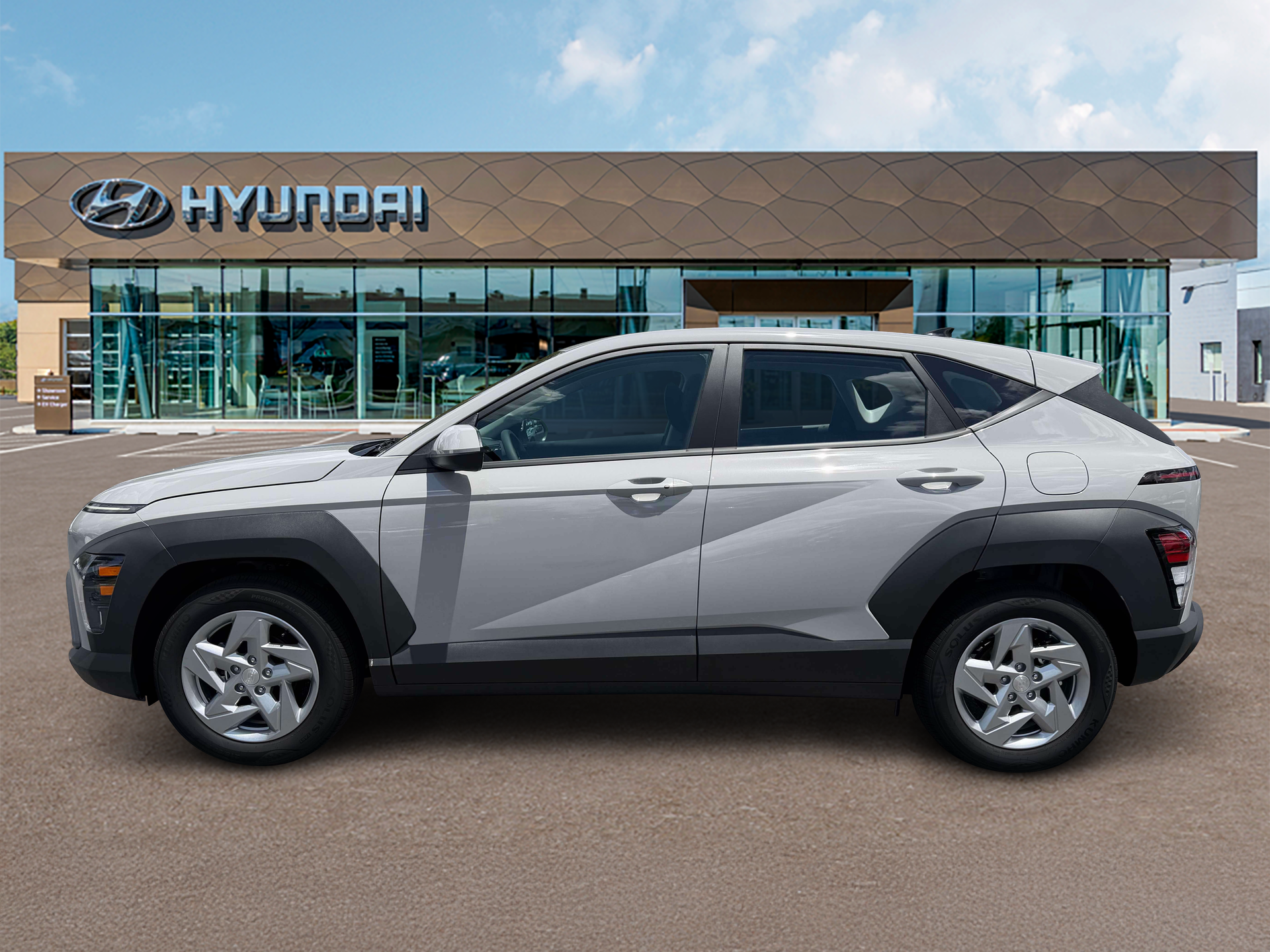 New 2027 Cyber Gray Metallic Hyundai SE FWD image 3