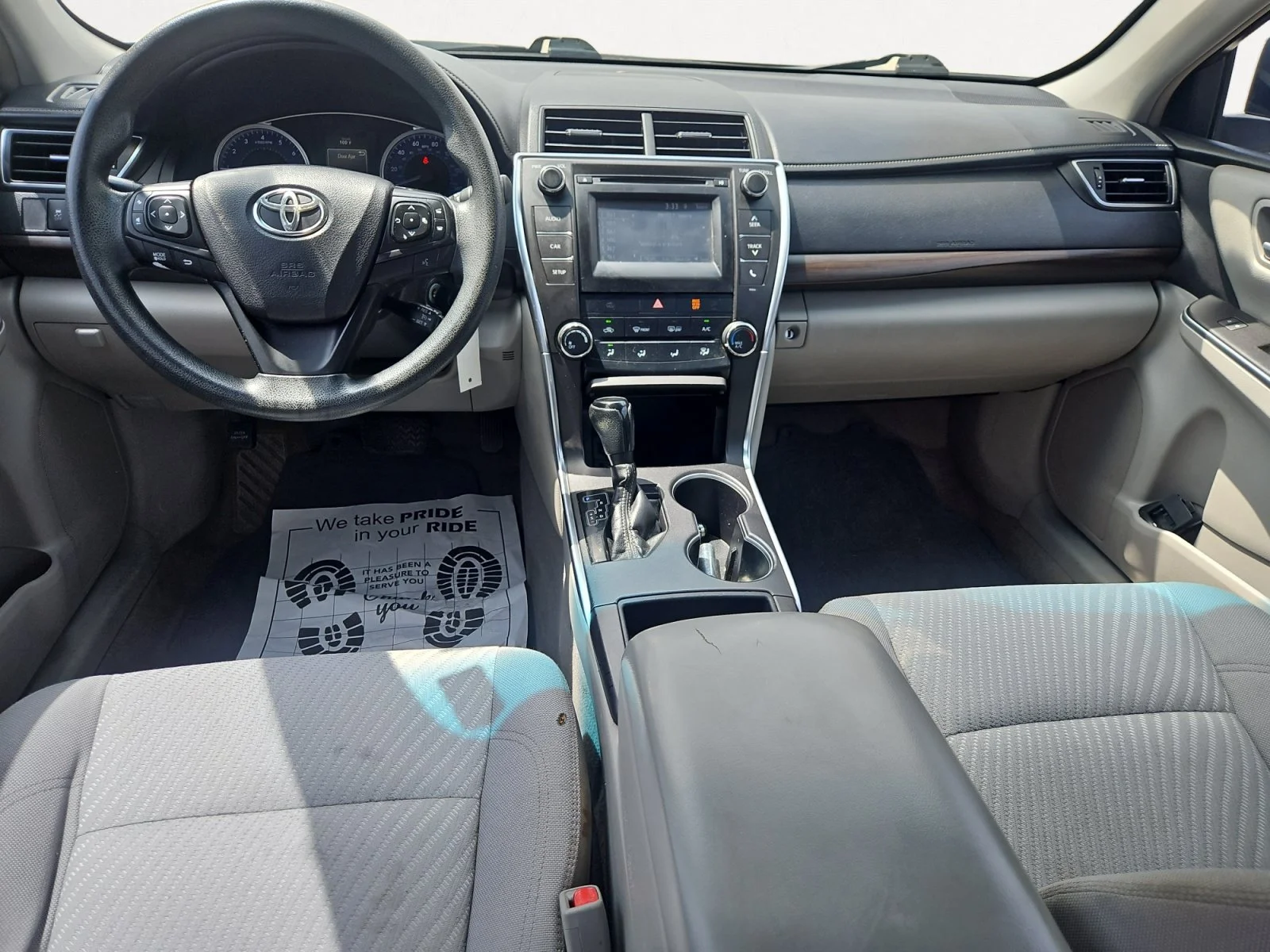 Used 2017 Celestial Silver Metallic Toyota LE image 3