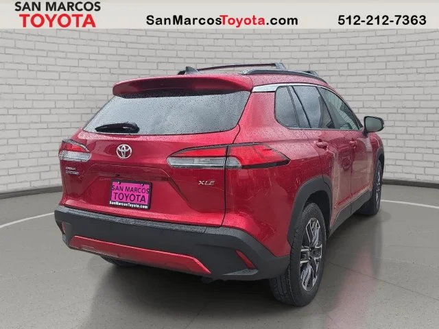 New 2026 Soul Red Crystal Toyota XLE image 5