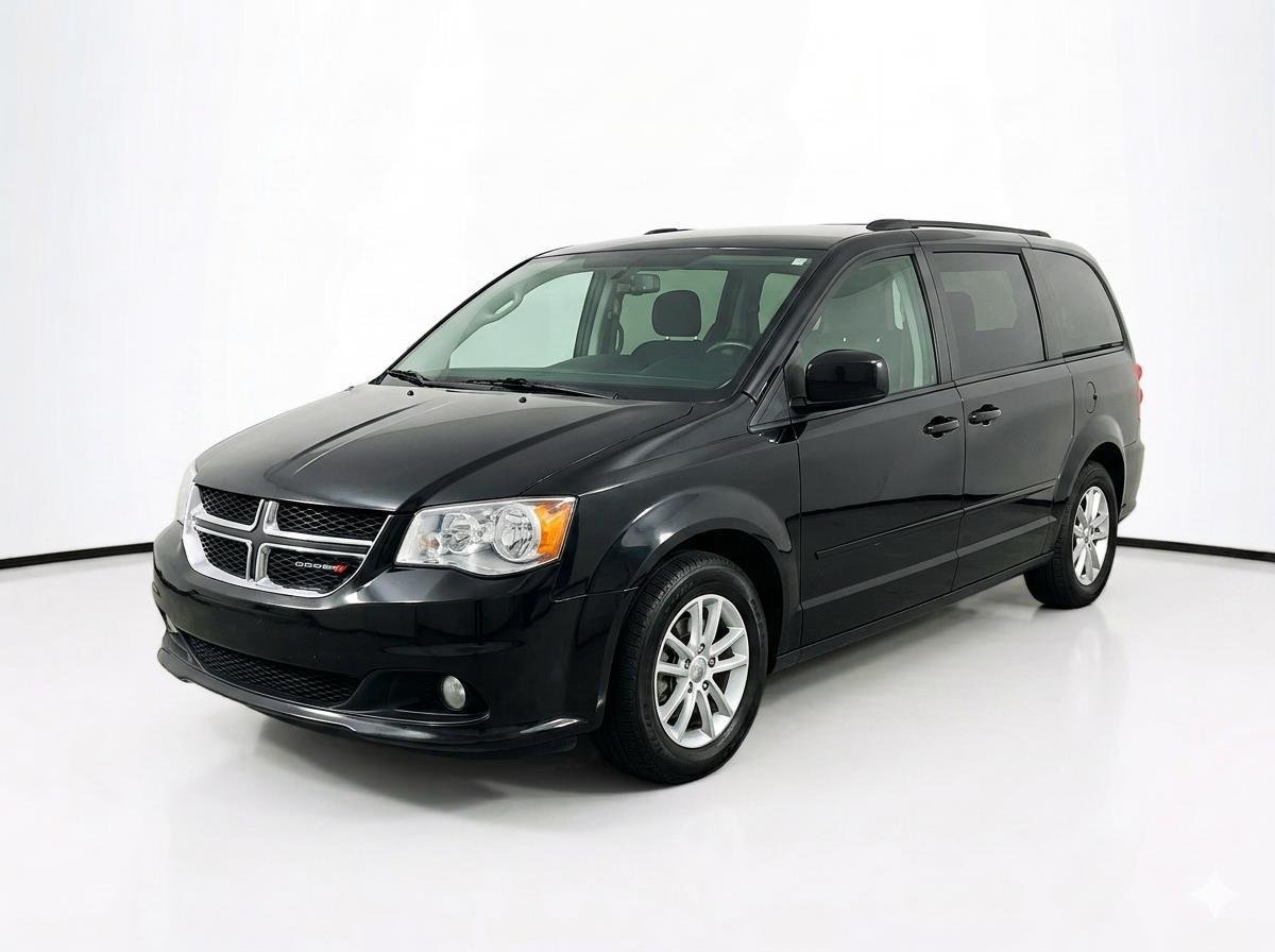 Used 2018 Black Onyx Crystal Pearlcoat Dodge SXT image 1