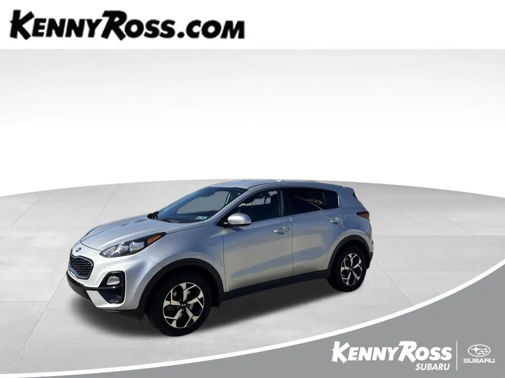 Used 2020 Silver Kia LX image 1