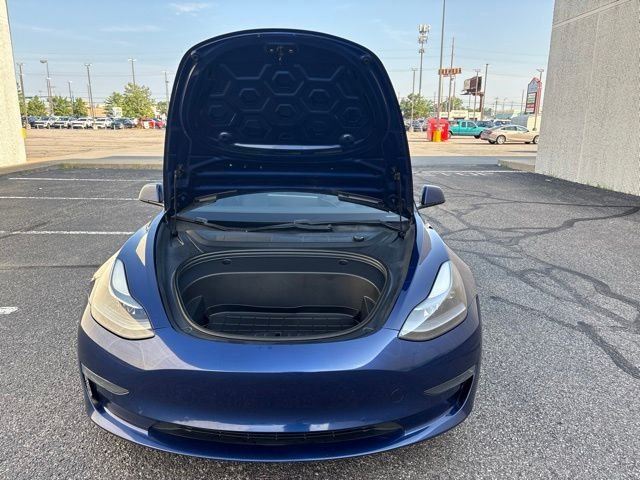 Used 2021 Deep Blue Metallic Tesla Standard Range Plus image 34