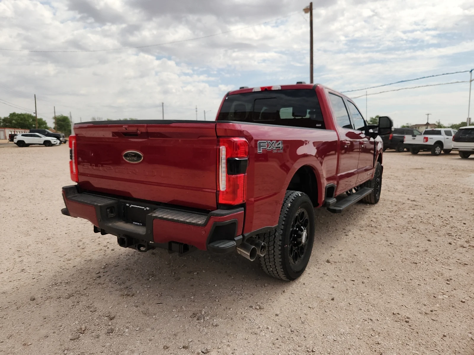New 2026 Ruby Red Metallic Tinted Clearcoat Ford F-250® Lariat® image 7