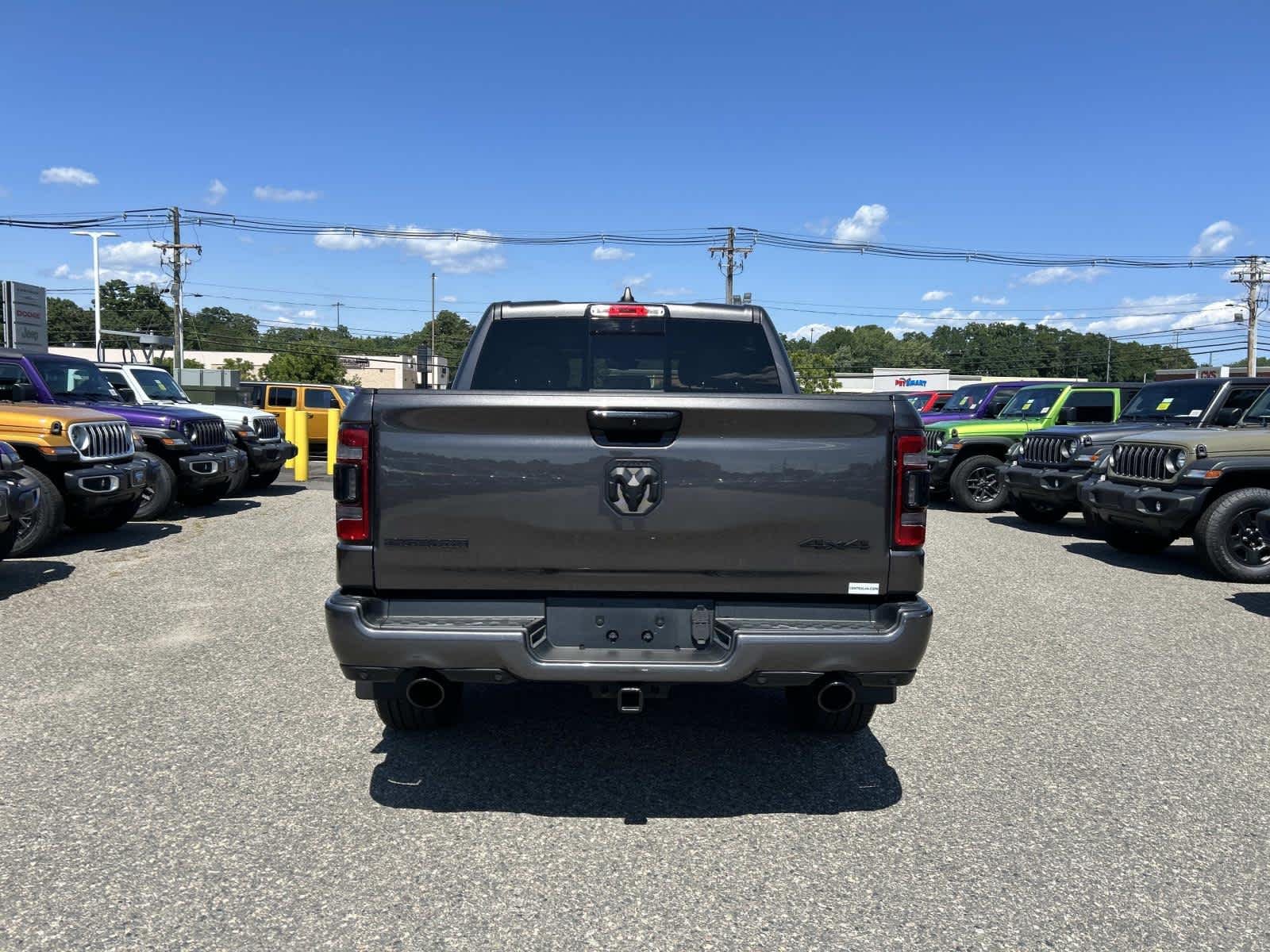 Used 2023 Granite Crystal Metallic Clearcoat Ram Big Horn image 4