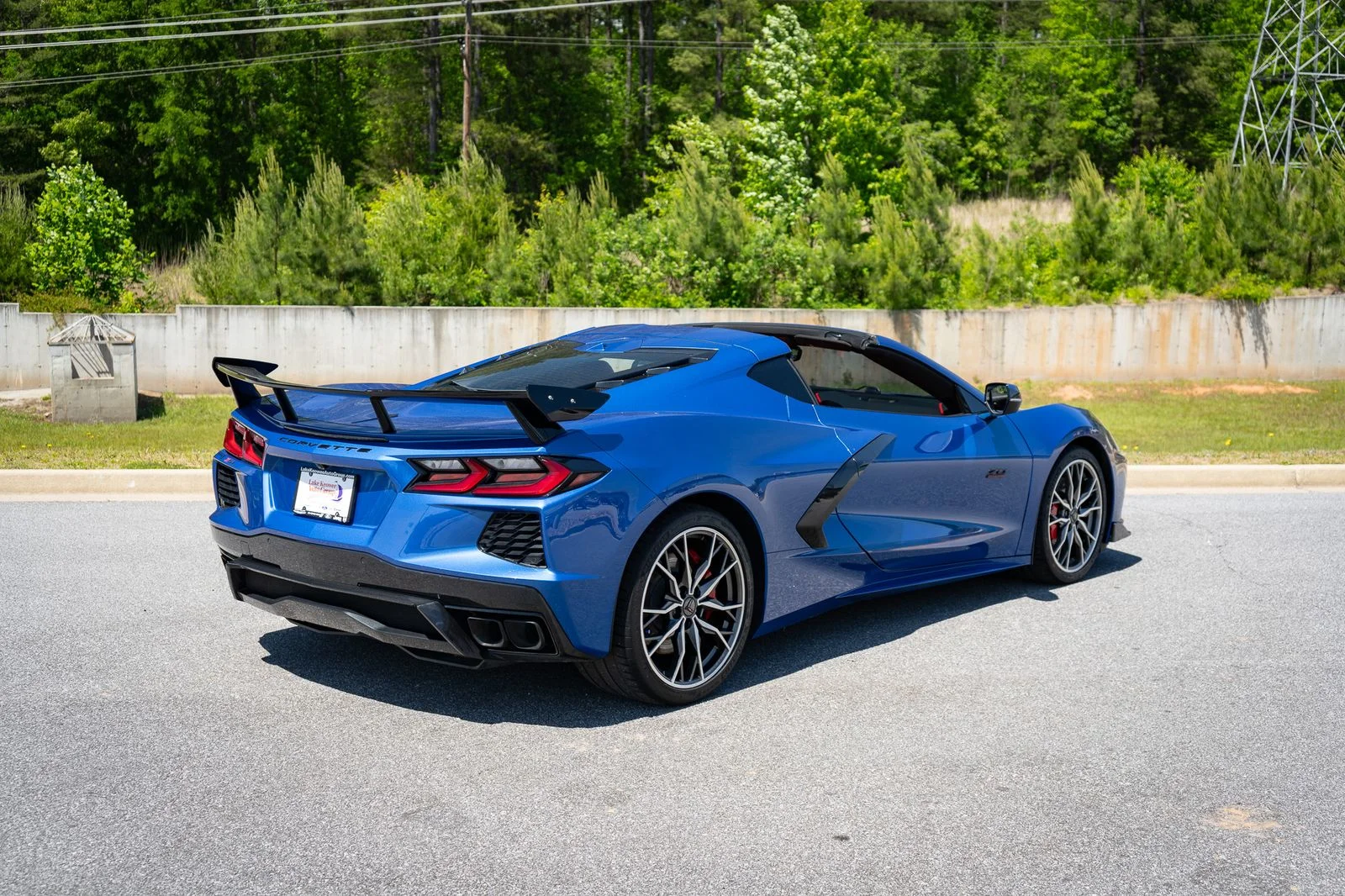Used 2023 Blue Metallic Chevrolet Stingray image 22