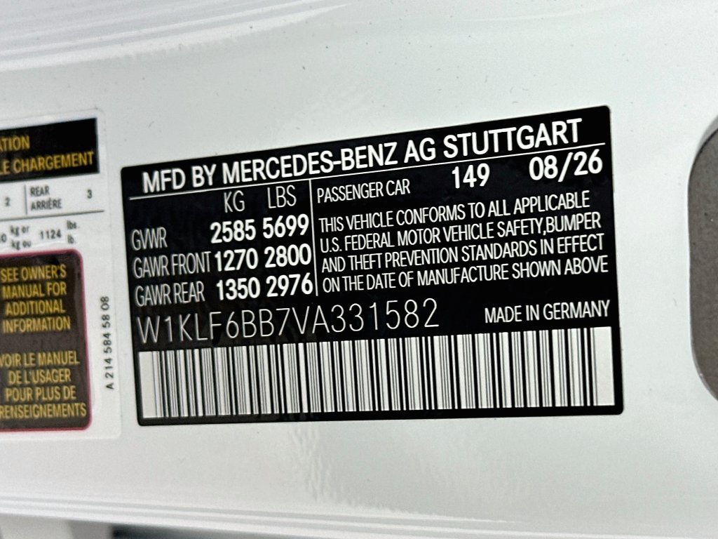 New 2027 Polar White Mercedes-Benz E 450 image 68