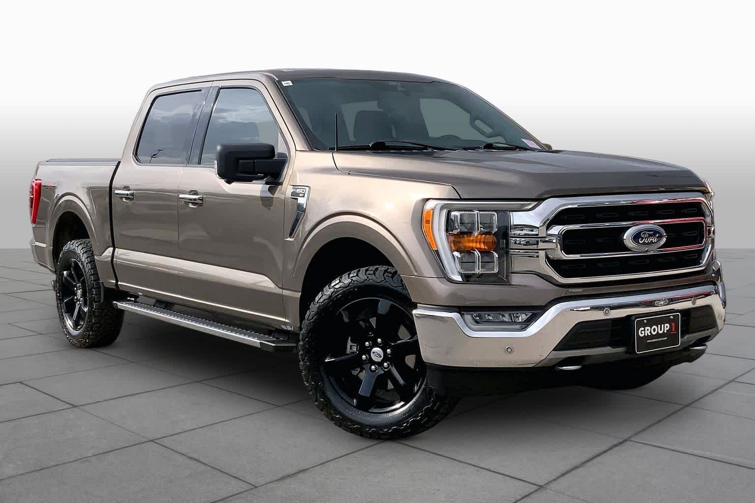 Used 2021 Stone Gray Metallic Ford XLT image 3