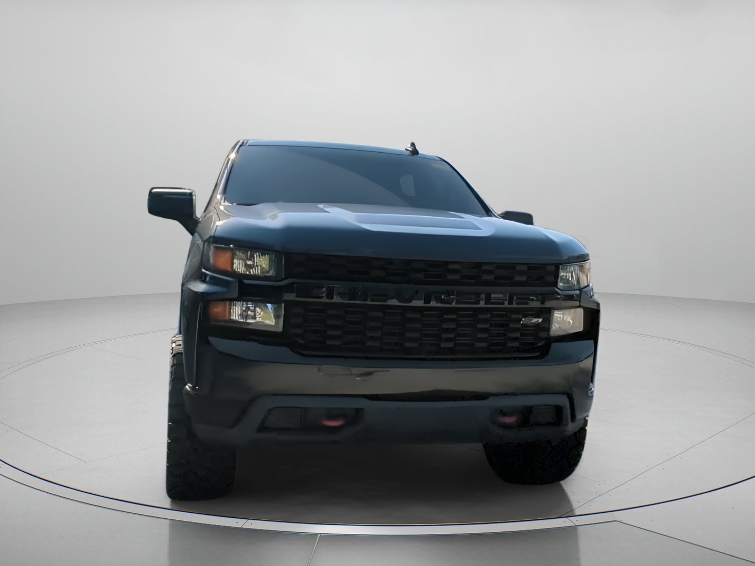 Certified Used 2019 Shadow Gray Metallic Chevrolet Custom Trail Boss Crew Cab Pickup image 5