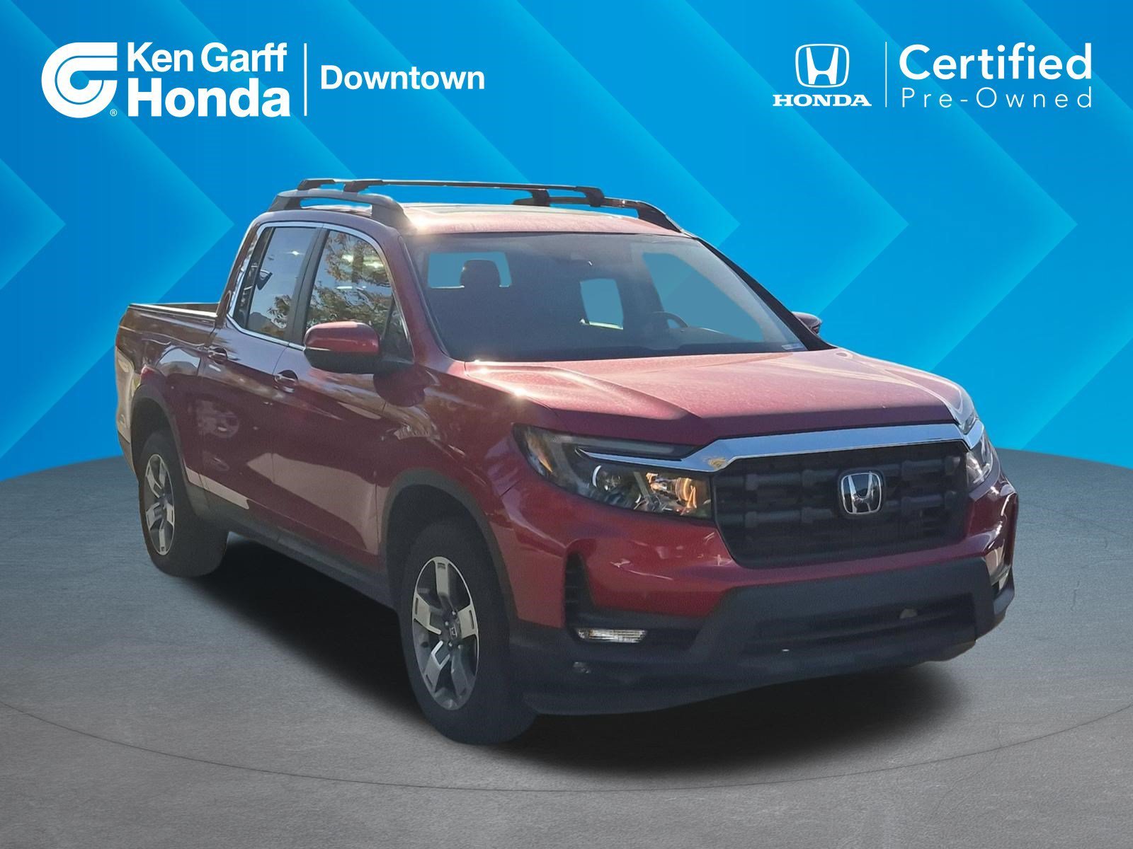 Certified Used 2024 Radiant Red Metallic II Honda AWD RTL image 1