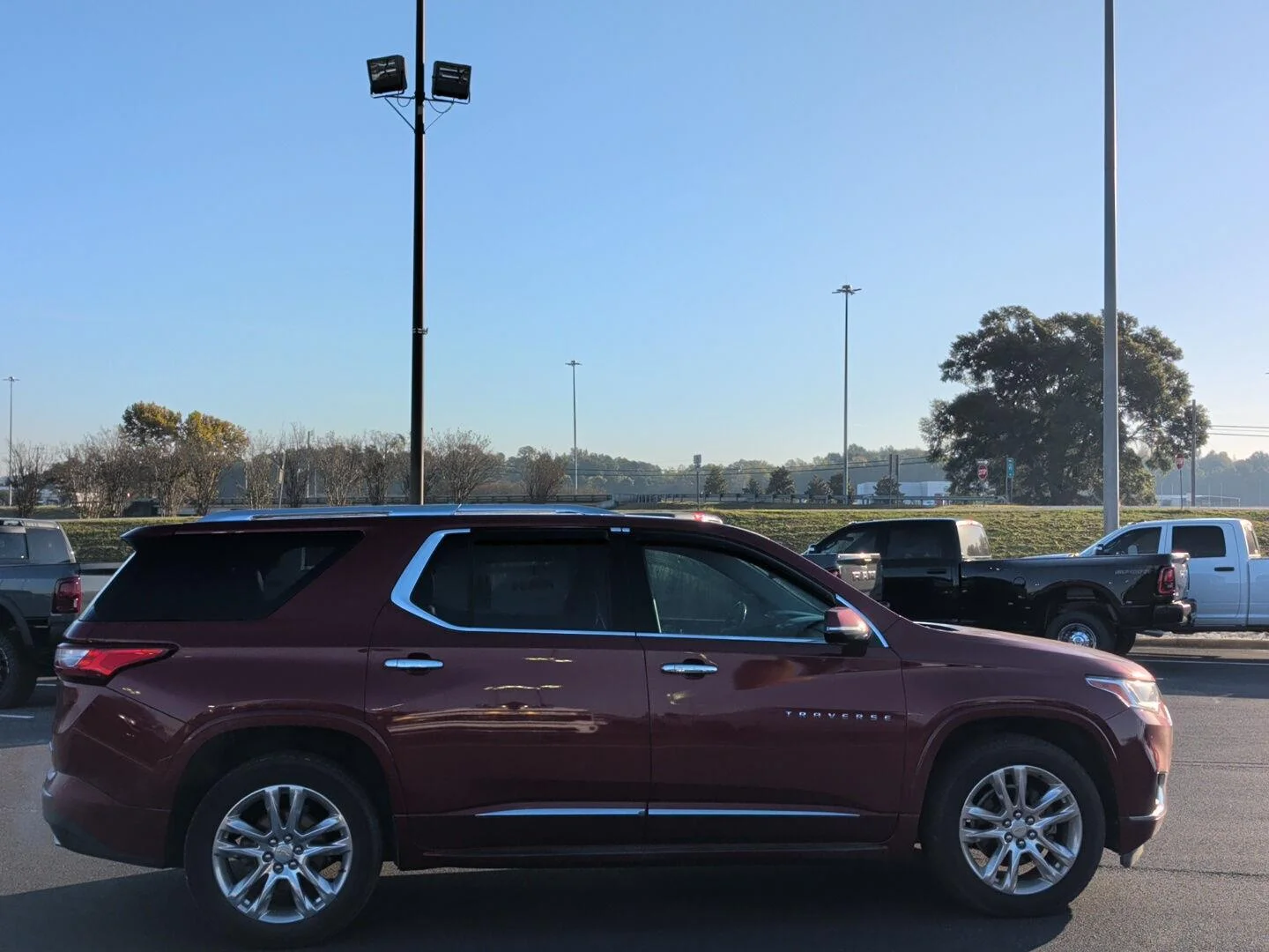 Used 2020 Cajun Red Tintcoat Chevrolet High Country image 6