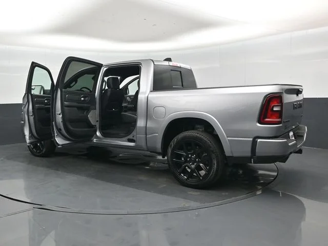 New 2026 Billet Silver Metallic Clear-Coat Exterior Paint RAM Laramie image 47