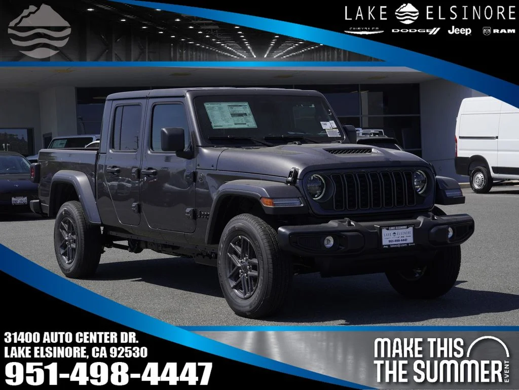 New 2026 Granite Crystal Metallic Clearcoat Jeep Sport S image 1