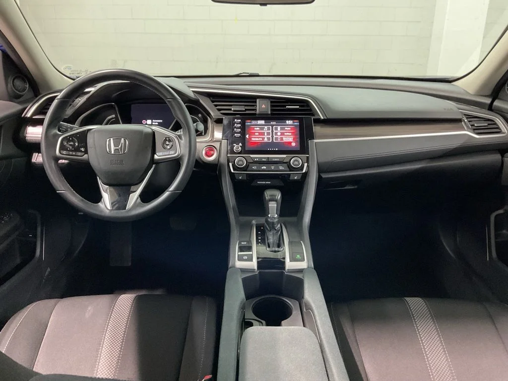 Certified Used 2019 Aegean Blue Metallic Honda EX image 7