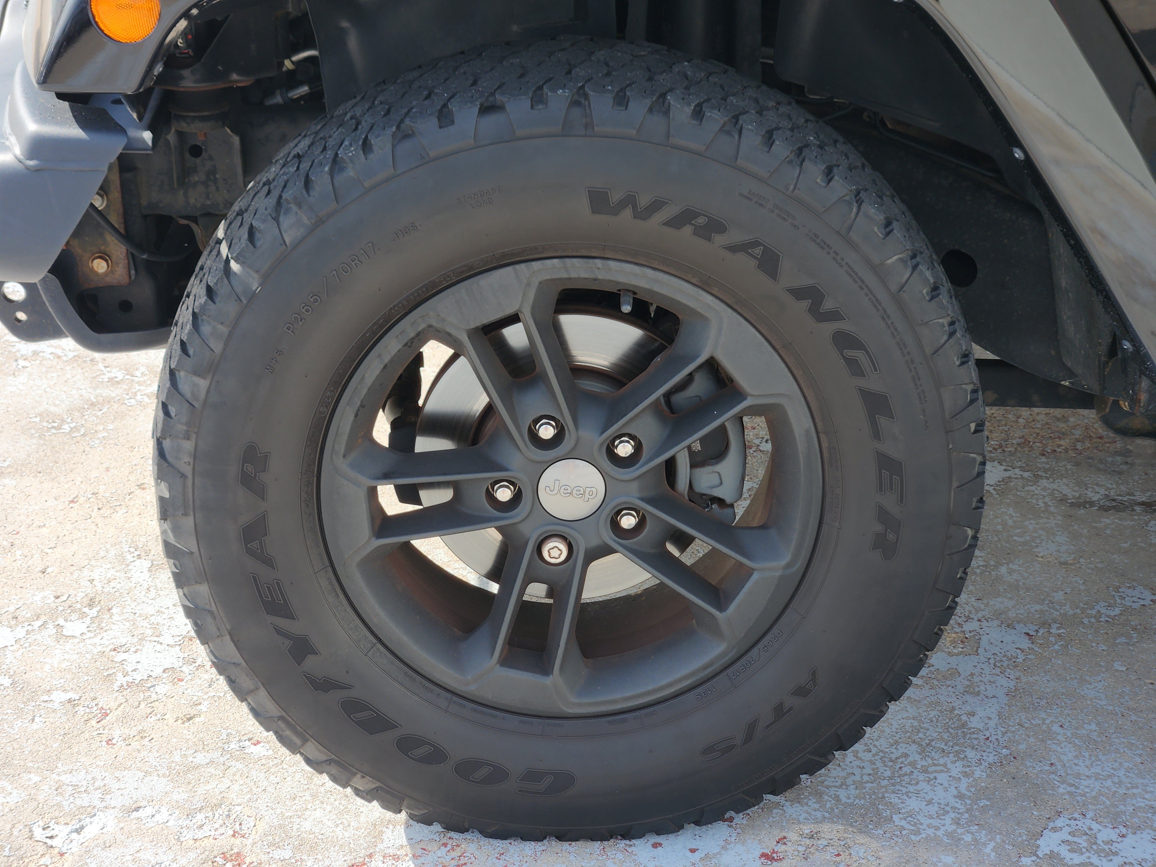 Used 2017 Black Clearcoat Jeep Winter image 13