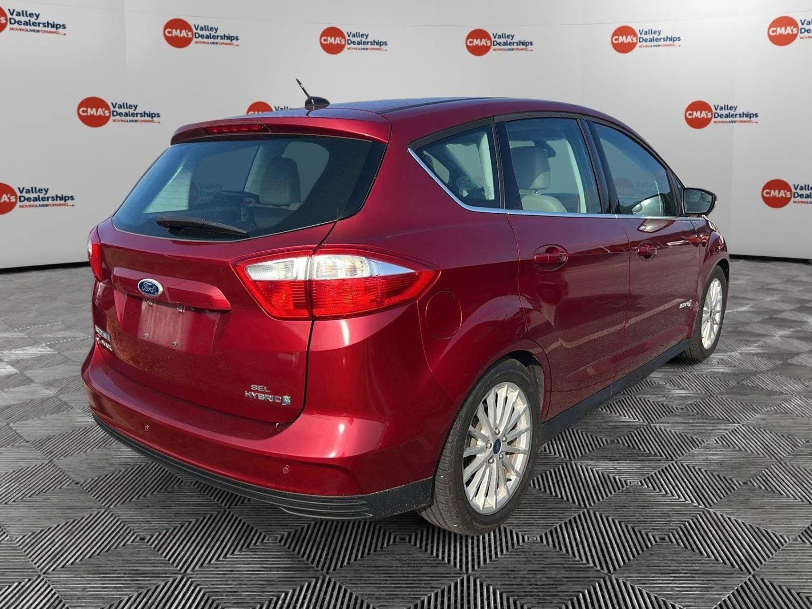 Used 2015 Ruby Red Metallic Tinted Clearcoat Ford SEL image 4