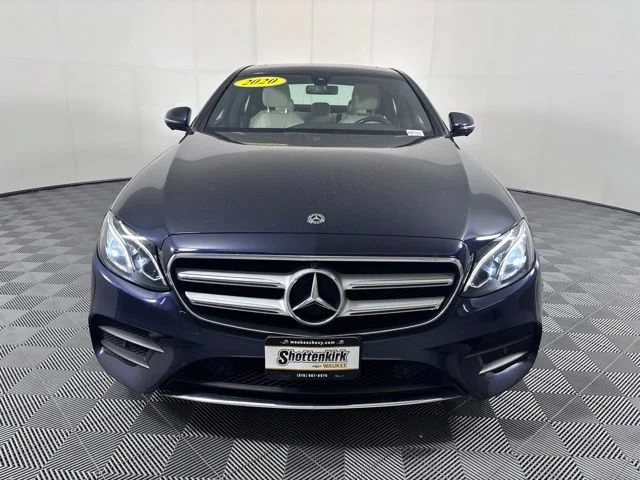 Used 2020 Blue Mercedes-Benz E 350 image 30
