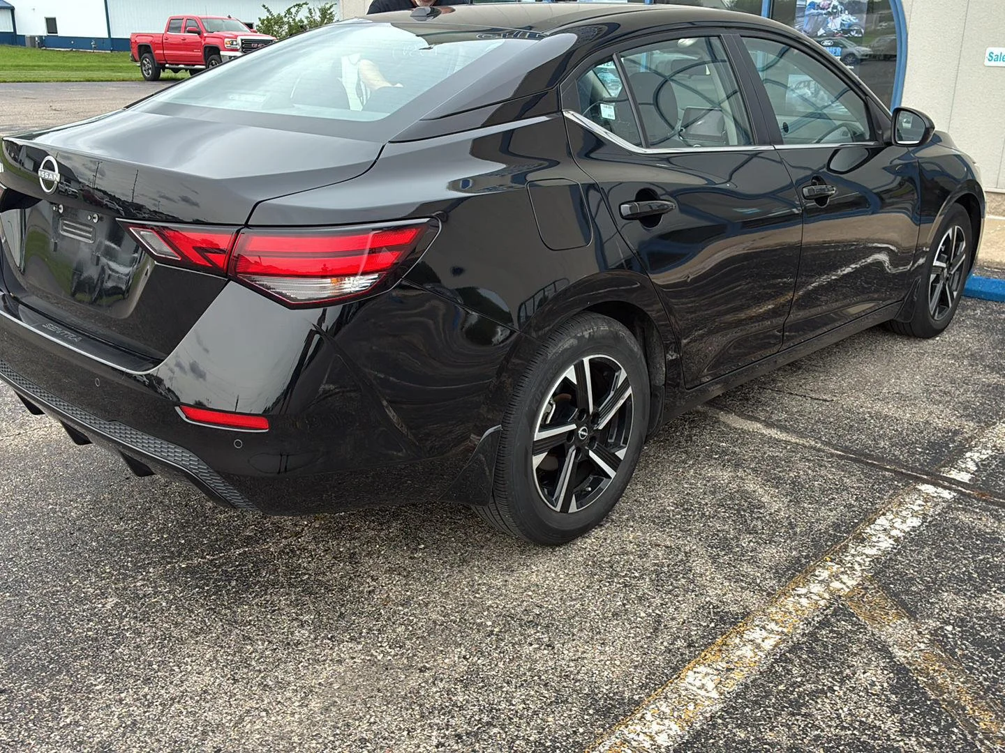 Used 2025 Black Nissan SV image 3