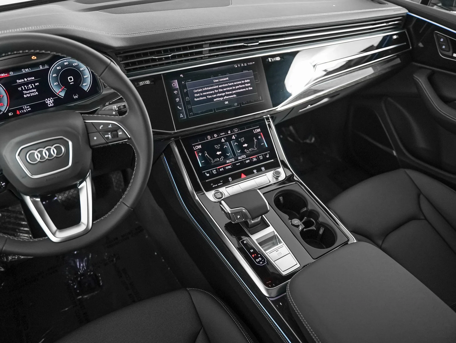 New 2026 Mythos Black Metallic Audi 55 S line Premium Plus image 18