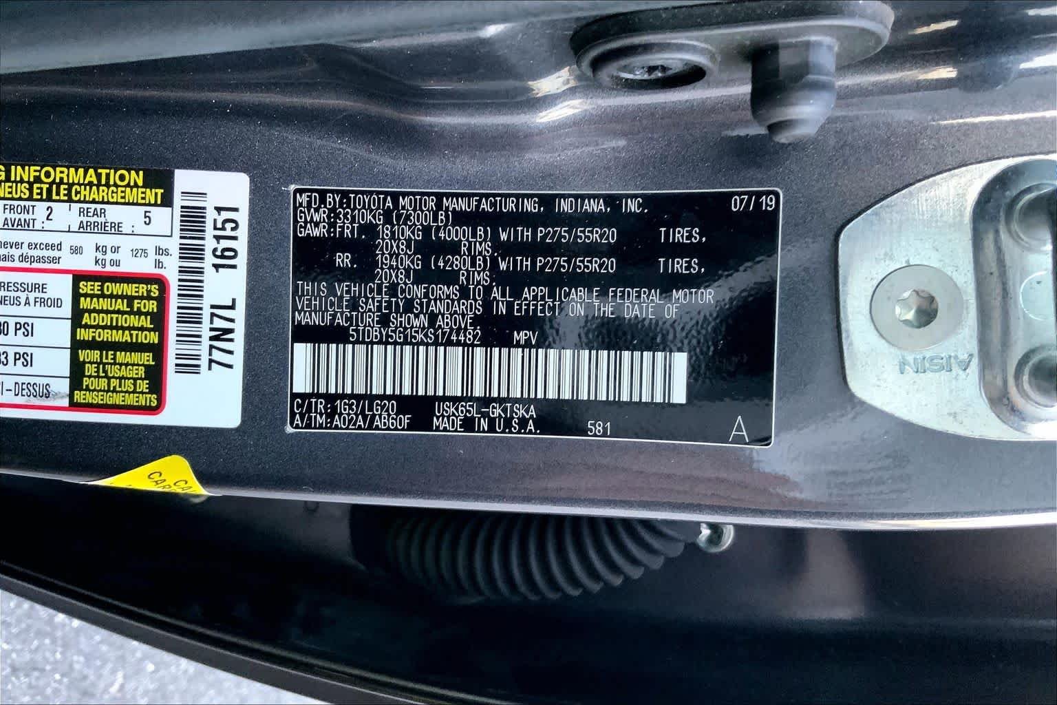 Used 2019 Magnetic Gray Metallic Toyota TRD Sport image 29