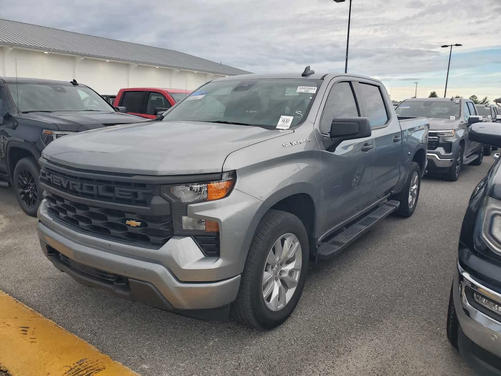 Used 2024 Sterling Gray Metallic Chevrolet Custom image 1