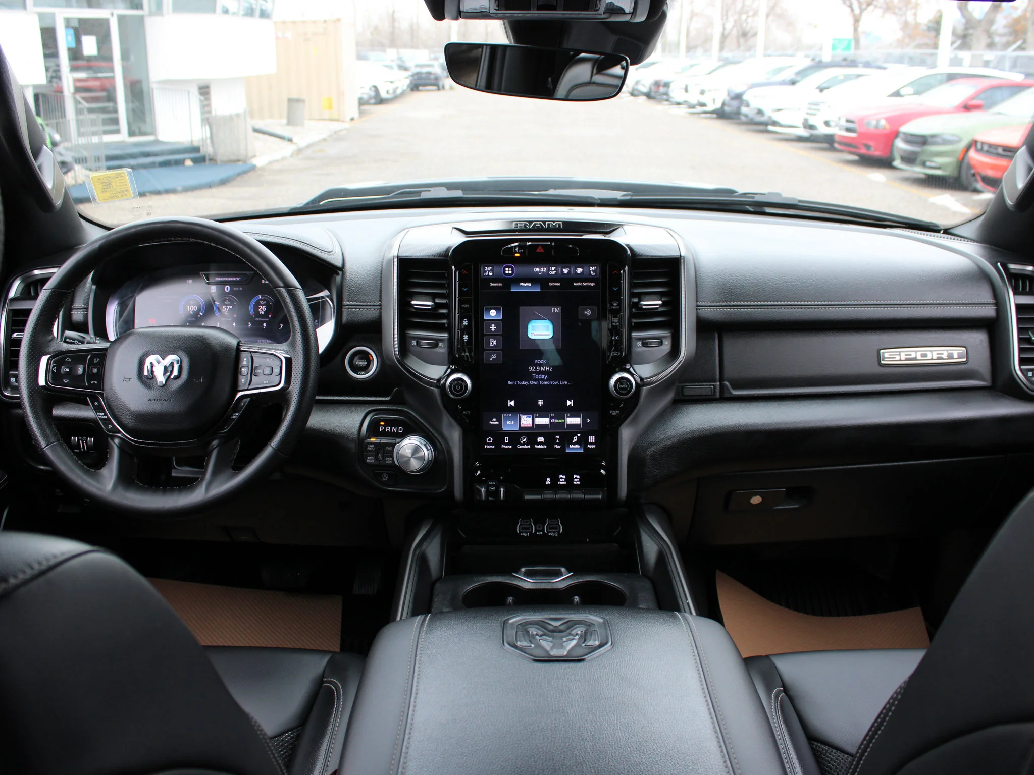 Certified Used 2025 Silver RAM Sport * Twin-Turbo | Alpine | Heated Leather Seats | Navigation | 360 View Camera image 4